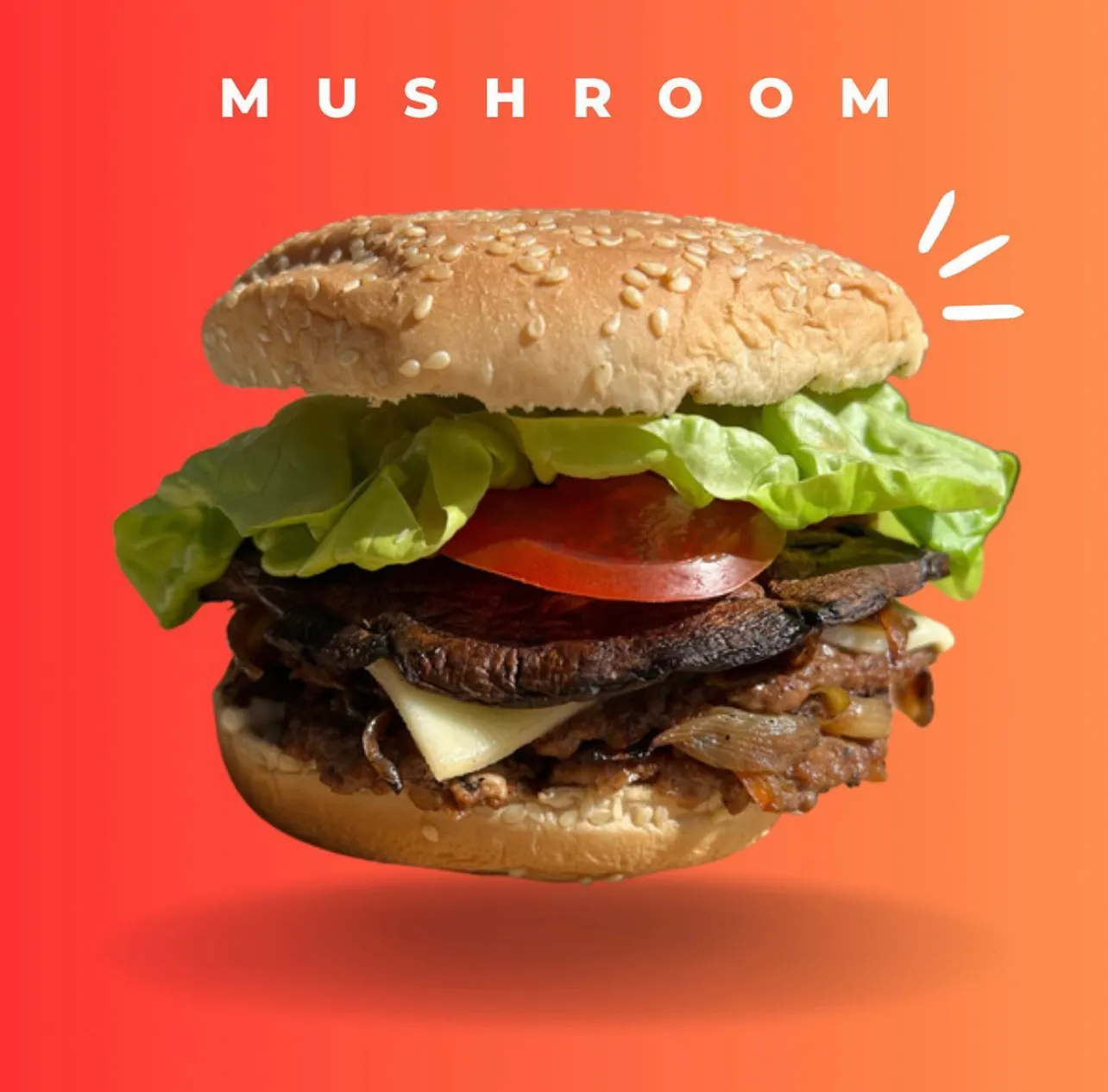 mushroom burger